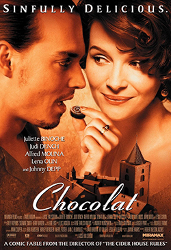  Постер к фильму Шоколад 